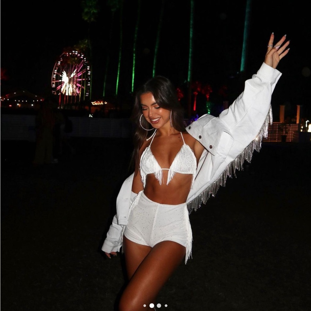Whitefox Diamond Fringe Jacket